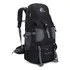 Mochila Viagem Camping Trilha Trekking Montanhismo 50l Cargueira Mochilão Escalada Masculina Feminina Cor Preto