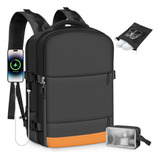 Mochila Viagem Executiva Notebook Impermeável Kit 3 Peças