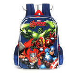 Mochila Vingadores Hulk Thor Capitão América Homem De Ferro