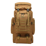 Mochilão Cargueira Reforçada Camuflada 80l Acampamento