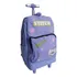 Mochilete Com Rodinhas Stitch Disney Classics Luxcel Cor Lilás