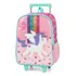 Mochilete Escolar Infantil Luxcel Up4you Unicórnio Rosa - 93