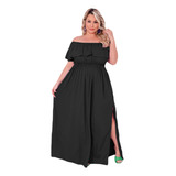 Moda Plus Size Vestido