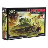 Model Kit Tanque U s M4a1 Sherman frança 1944 1 72