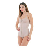 Modelador Cavado Com Colchete Cor Bege Kelogel
