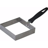 Modelador Cortador De Ovos No Formato Quadrado Inox 10x10cm