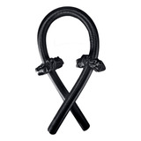 Modelador Curling Rod Cetim Sem Calor   2 Scrunchies Cor Preto Sem Voltagem