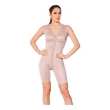 Modelador Curto Colchetes Regata Cor Bege Kelogel