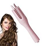 Modelador De Cabelo Com Rotação Automática Modelador De Cabelo Automático Íon Negativo Do Ferro De Ondulação Automático De 32 Mm Varinha De Ondulação De Cano Largo Com Revestimento Cerâmico Ferro D
