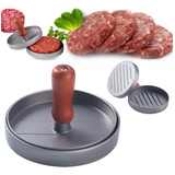 Modelador De Hamburguer 12cm Forma De Alumínio Pratico Top