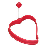 Modelador De Silicone Ovo Panqueca De Coração 11cm