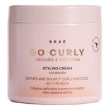 Modelador Styling Cream Go Curly Crespos 500g Braé