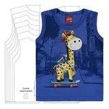 Modelagem Camisetas Regata Infantil