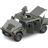 Modelo 1/32 Hummer H1 Militar Off-road Vehicle