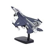 Modelo De Avião F16 Modelo De Avião A Jato Escala 1 100 Modelo De Avião De Caça Para Decoração De Escritório Doméstico