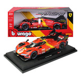 Modelo De Carro De Rali Bburago Em Escala 1 18 Ferrari 499p