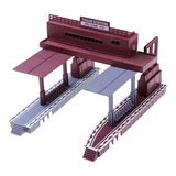 Modelo De Estação De Trem Plataforma Em Miniatura Ho Escala
