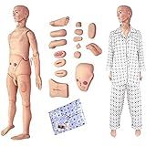 Modelo Esqueleto Manequim Treino Geriátrico 170 Cm Manequim Habilidades Para O Cuidado Do Paciente Com Módulos Intercambiáveis E Para úlceras Por Decúbito Para Enfermagem Treino Médico