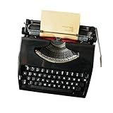 Modelo Máquina Escrever Antiga,modelo Máquina Escrever Manual Clássica,modelo Adereços Manuais Portáteis Vintage Retrô Preto, Ornamentos Decoração,para Casa,bar Café,black