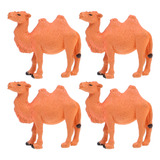 Modelos De Camelos Em Miniatura Pequenos 4 Unidades