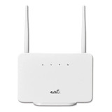 Modem Roteador 3g 4g 5g Para Chip E Rural Wifi Lan Wam B2 Cor Branco