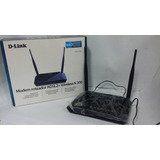 Modem Roteador Adsl2 wireless N300 D link
