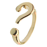 Moderno Anel Ouro 18k
