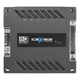 Módulo Amplificador Banda Ice X 1202 1200 Wrms 1 Canal 2 Ohm Cor Cinza escuro