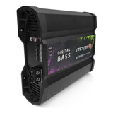 Módulo Amplificador Stetsom Bass Db3000 3000w Rms 2 Ohms Cor Preto