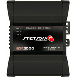 Módulo Amplificador Stetsom Ex3000 2 Ohms 3000w Rms Black