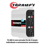Módulo Amplificador Taramps Ts 400x4 Digital 400 Rms Com Fio