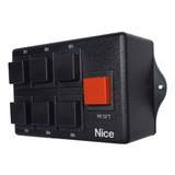 Modulo Botoeira 7 Teclas Nice Linear Hcs Para Condomínio