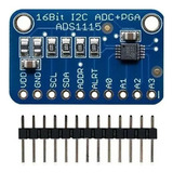 Modulo Conversor Analógico Digital Adc Ads1115 16 Bit I2c