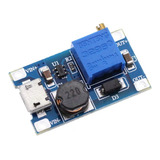 Módulo Conversor Dc dc Stepup Microusb Ajustável Lm2577 2577