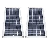 Módulo De Carregamento Solar  Kit De Painéis Solares 2x10W Com Controlador 30A Módulo Fotovoltaico Placa De Carregamento Solar USB 5V Módulo De Carregamento Solar  Painéis Solares