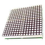 Módulo De Exibição Matricial De 256 Leds Vermelhos 16x16