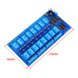 Modulo De Relé 5v 16 Canais Com Proteção De Optoacoplador