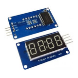 Modulo Display 4 Digitos Tm1637 Vermelho Relogio Arduino Esp