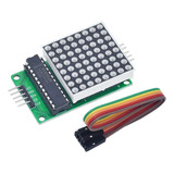 Módulo Display Matriz De Led 8x8 Com Max7219 Para Arduino Nf