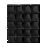 Modulo Jardim Vertical Com 20 Bolsos Painel Natural Impermeável Decoração Jardinagem