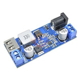 Módulo Regulador De Tensão Ajustável Lm2596s Step Down C usb