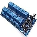 Módulo Relé 16 Canais 12v Com Optoacoplador Para Arduino