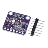 Módulo Sensor De Cor Rgb Com Filtro Ir Tcs34725