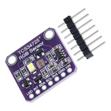 Módulo Sensor De Cor Rgb Com Filtro Ir Tcs34725
