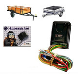 Modulo Soft Lc Reboque P Carro 12v Universal 5 Canais Ré