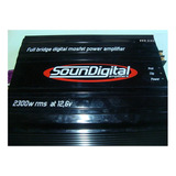 Modulo Soundigital Amplificador 2300 Rms 2 Ohm Mosfet
