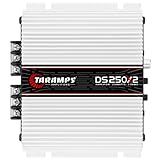 Módulo Taramps Ds 250x2 2 Ohms 250 W Rms 2 Canais Amplificador Som Automotivo, Branco, Pequeno