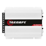 Modulo Taramps Ts 800 Rms Ts800x4 Amplificador 800w Entrada Rca E Fio 4 Canais Som Automotivo