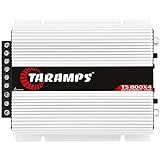 Modulo Taramps Ts800x4 800w 2 Ohms Rca Ts 800x4 4 Canais 200w Amplificador 800rms Ts800 4 Canal Força 800w Ts800x4 Potencia Taramps Som Para Carro Moto Caminhonete Automotivo