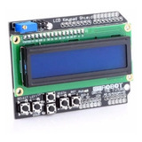 Módulo Tela Lcd Shield 16x2 P Arduino C Botões De Controle